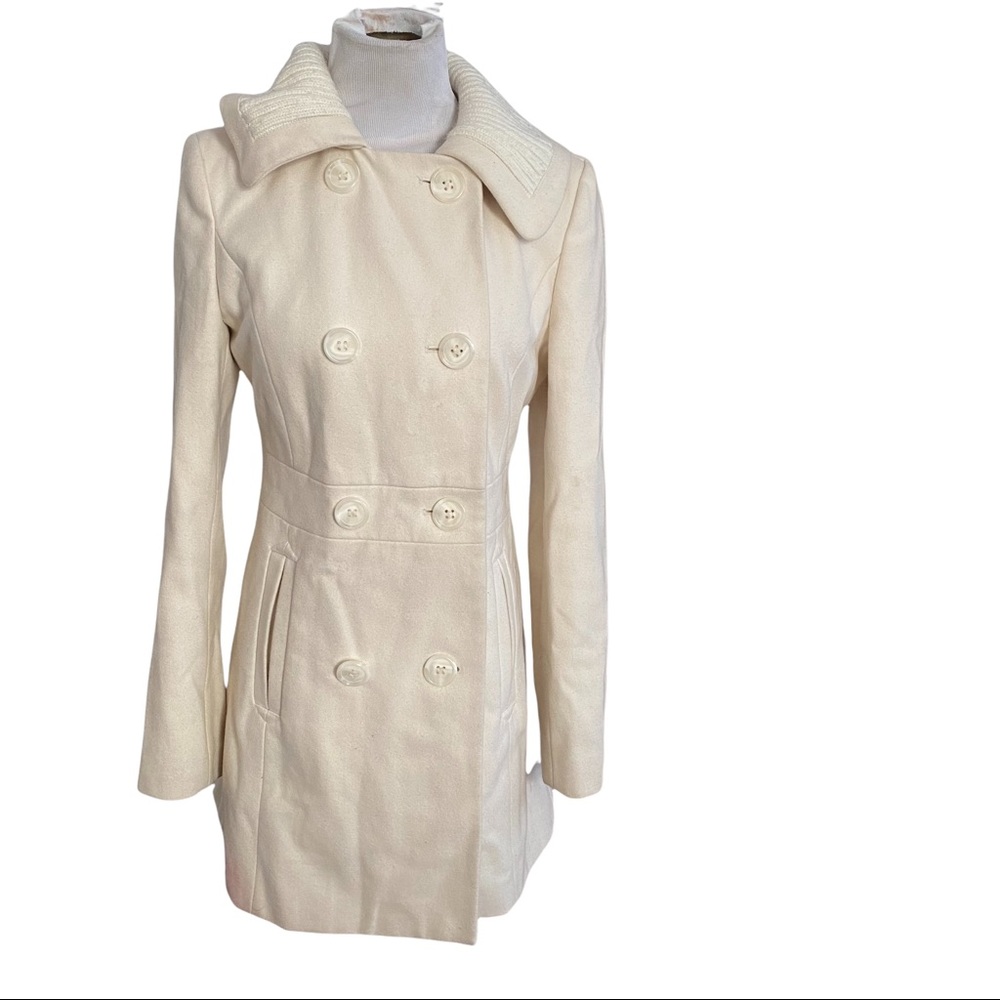 Via wool blend winter jacket size 4